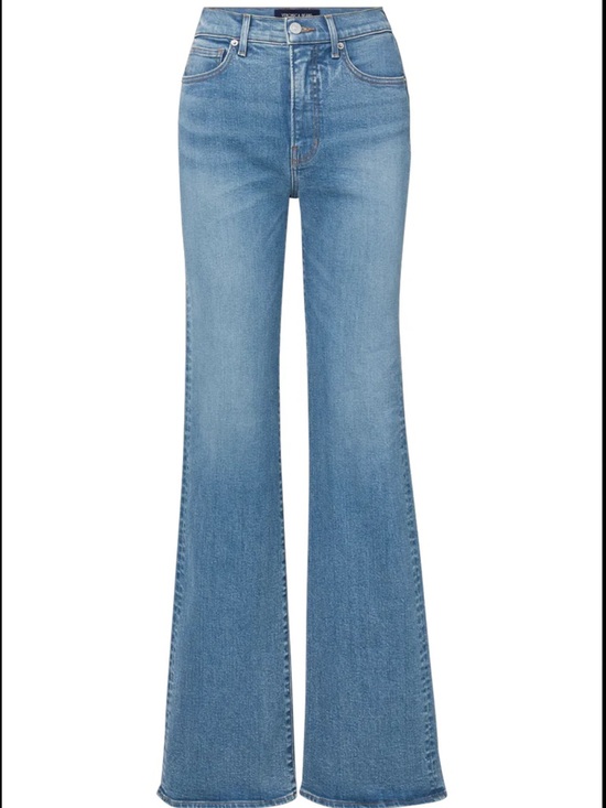 Veronica Beard Denim - Veronica Beard Crosbie Wide Leg High Rise Jeans Size 26